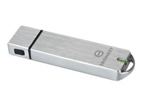 IronKey Basic S1000 - USB Flash-asema - salattu - 8 Gt - USB 3.0 - FIPS 140-2 Level 3 - TAA-yhteensopiva IKS1000B/8GB