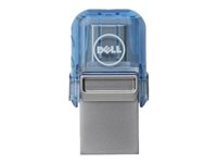 Dell Combo - USB Flash-asema - 64 Gt - USB 3.0 / USB-C AB135418
